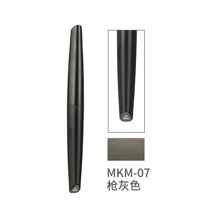 Boxart Soft Tip Acrylic Marker Water Based - Metallic Grey MKM-07 DSPIAE Soft Tipped Markers