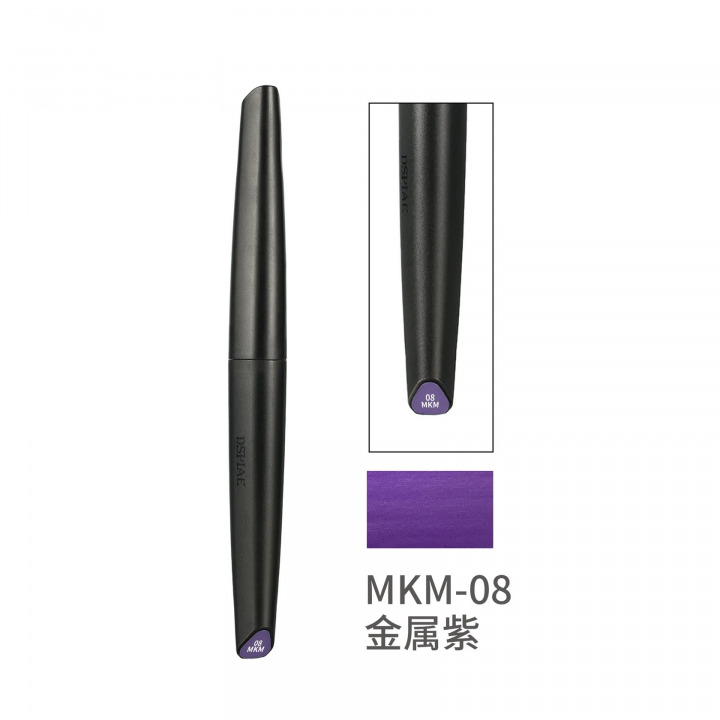 Boxart Soft Tip Acrylic Marker Water Based - Metallic Purple MKM-09 DSPIAE Soft Tipped Markers
