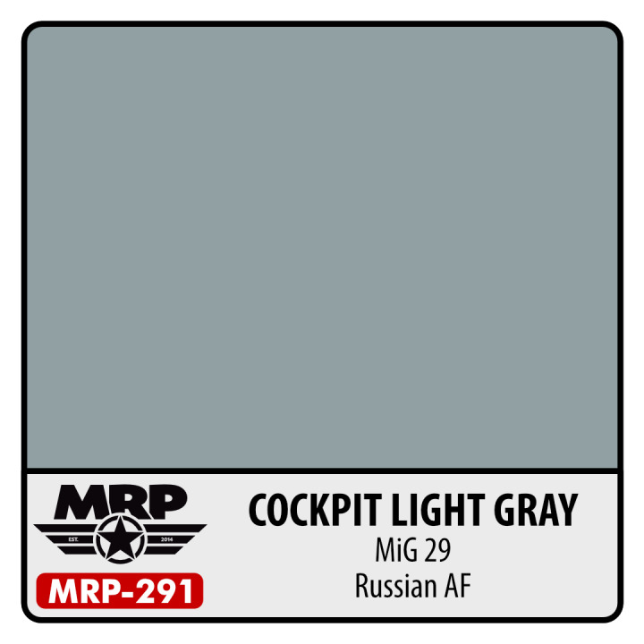 Boxart Cockpit Light Grey (MiG-29) Russian AF  MR.Paint