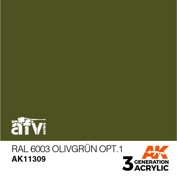 Boxart RAL 6003 Olivegrün Opt.1  AK 3rd Generation - AFV