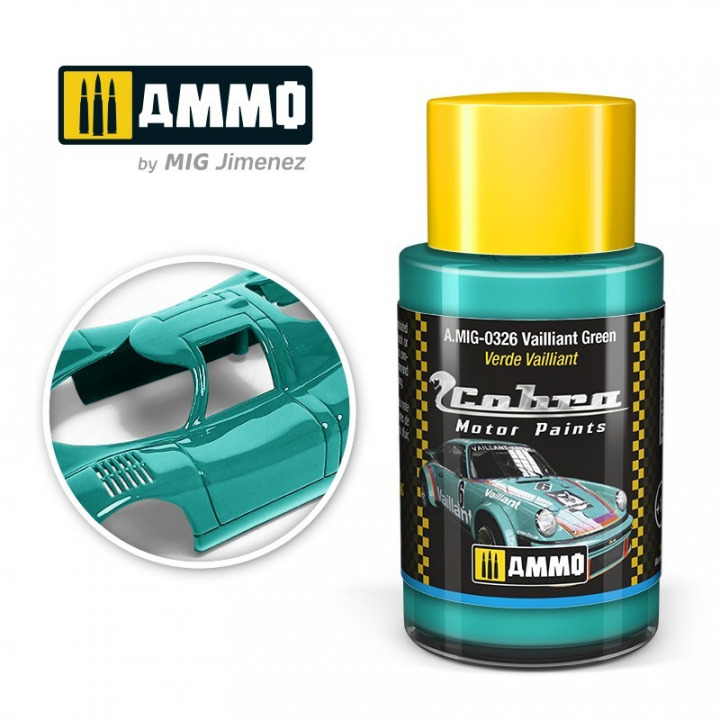 Boxart Vaillant Green A.MIG-0326 Cobra Motor Paints