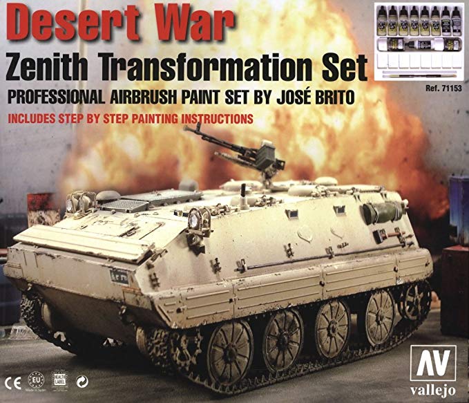 Boxart Desert War Zenith Transformation Set 71.153 Vallejo Model Air