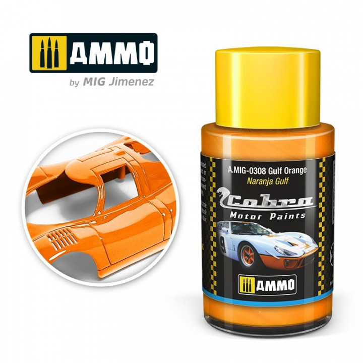 Boxart Gulf Orange A.MIG-0308 Cobra Motor Paints