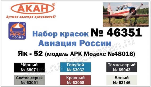 Boxart Aviation of Russia: Yak-52  Akan