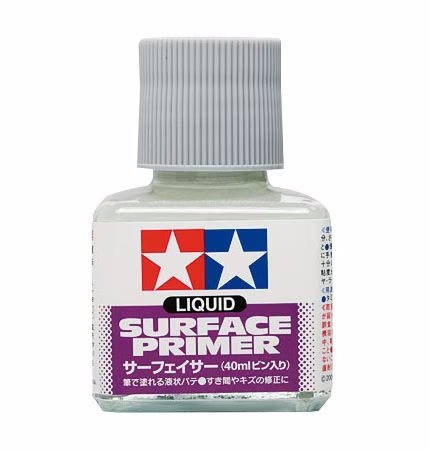 Boxart Liquid Surface Primer Gray Tamiya Boxart Liquid Surface Primer Gray Tamiya