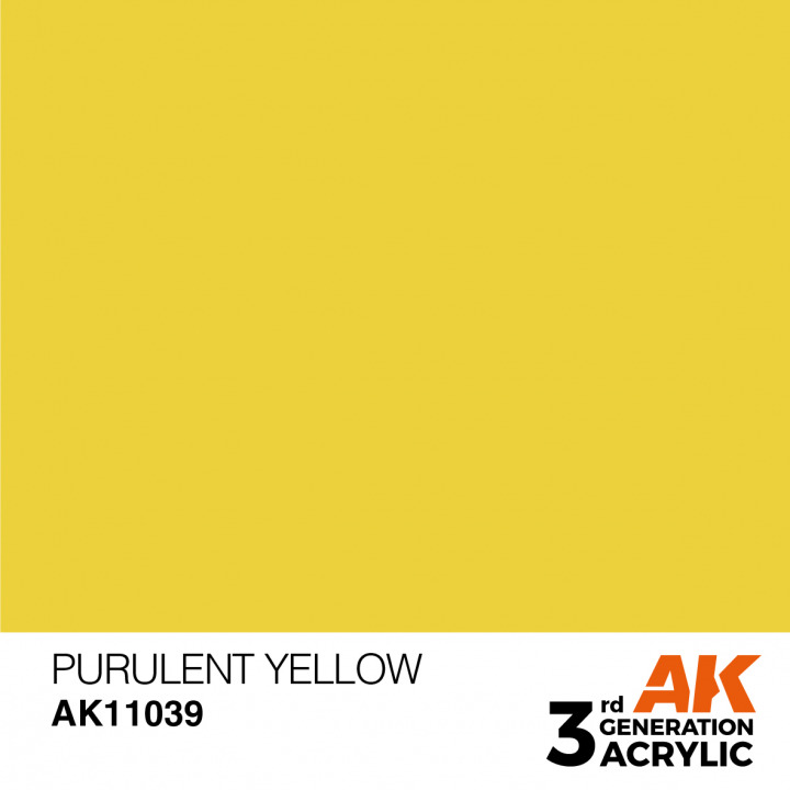 Boxart Purulent Yellow - Standard AK 3rd Generation Boxart Purulent Yellow - Standard AK 3rd Generation