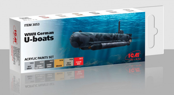 Boxart WWII German U-boats  ICM