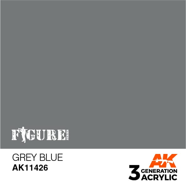 Boxart Grey Blue  AK 3rd Generation - Figure