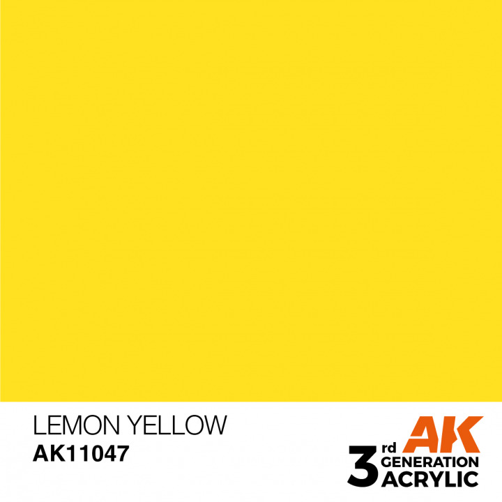 Boxart Lemon Yellow - Standard AK 3rd Generation Boxart Lemon Yellow - Standard AK 3rd Generation