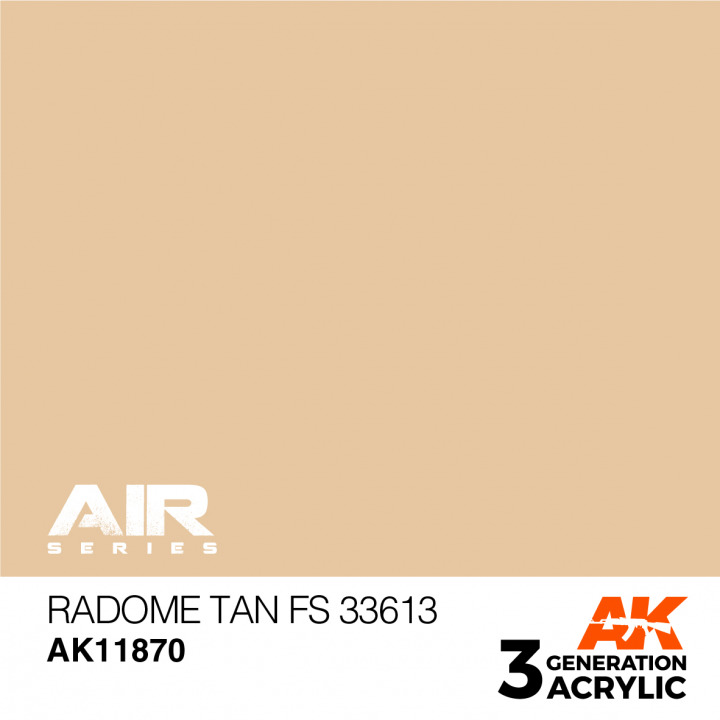 Boxart Radome Tan FS33613 AK 3rd Generation - Air Boxart Radome Tan FS33613 AK 3rd Generation - Air