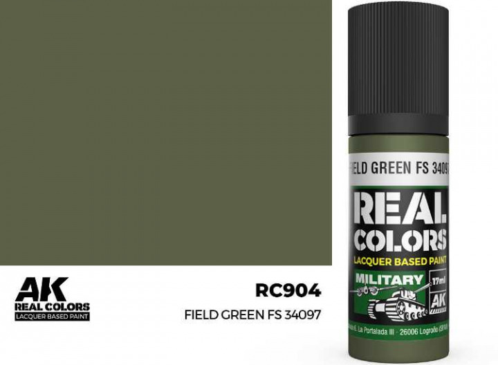 Boxart Field Green FS 34097 AK Real Colors Boxart Field Green FS 34097 AK Real Colors