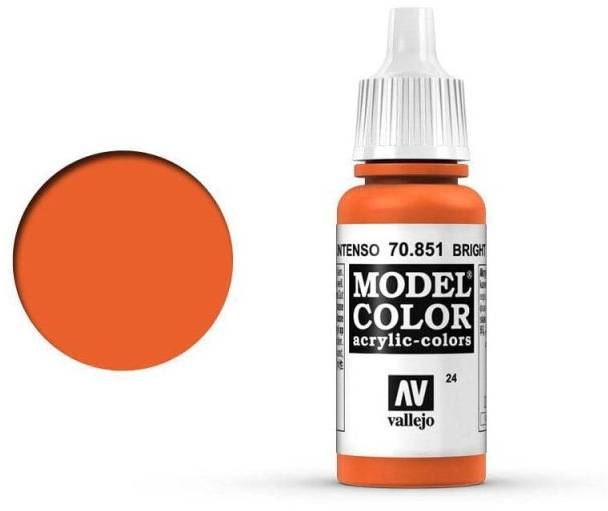 Boxart Bright Orange 70.851, 851, Pos. 24 Vallejo Model Color Boxart Bright Orange 70.851, 851, Pos. 24 Vallejo Model Color
