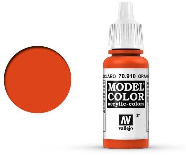 Boxart Orange Red 70.910, 910, Pos. 27 Vallejo Model Color Boxart Orange Red 70.910, 910, Pos. 27 Vallejo Model Color