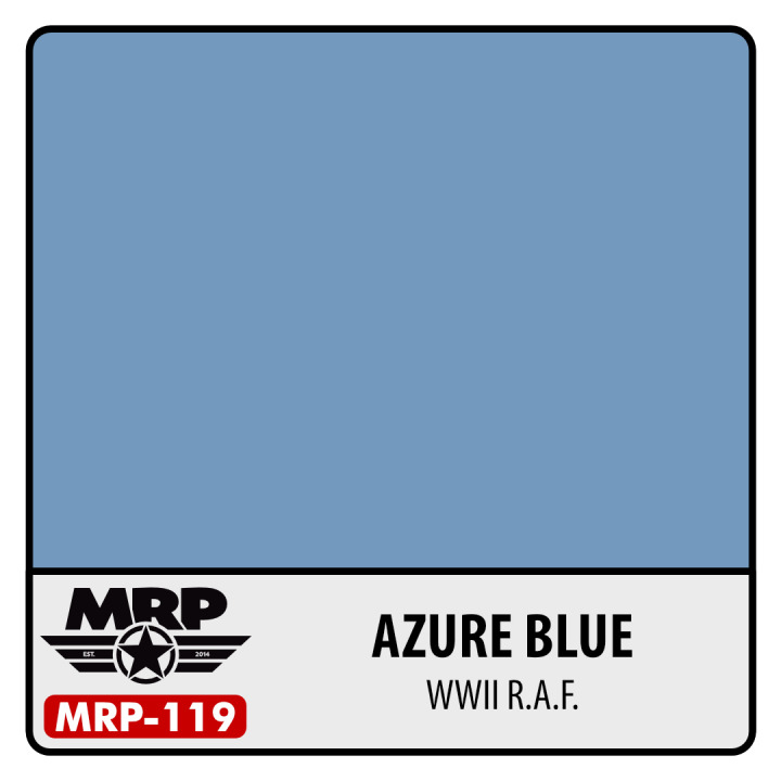 Boxart WWII RAF - Azure Blue MR.Paint Boxart WWII RAF - Azure Blue MR.Paint