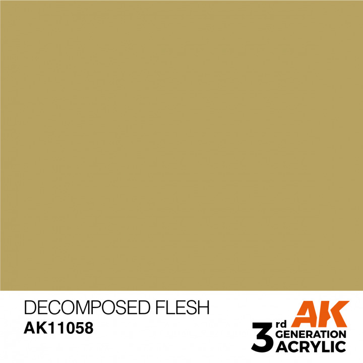 Boxart Decomposed Flesh – Standard AK 11058 AK 3rd Generation Boxart Decomposed Flesh – Standard AK 11058 AK 3rd Generation