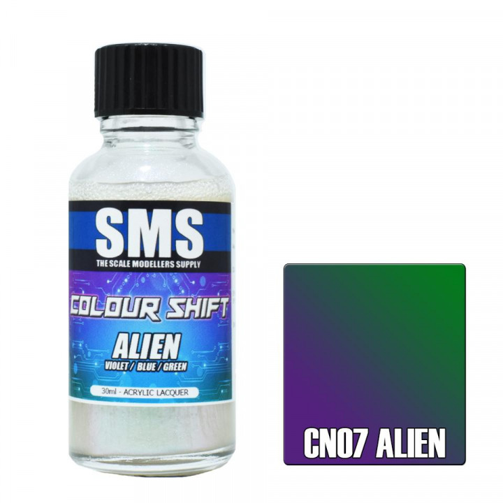 Boxart Colour Shift - ALIEN (VIOLET/BLUE/GREEN) CN07 SMS