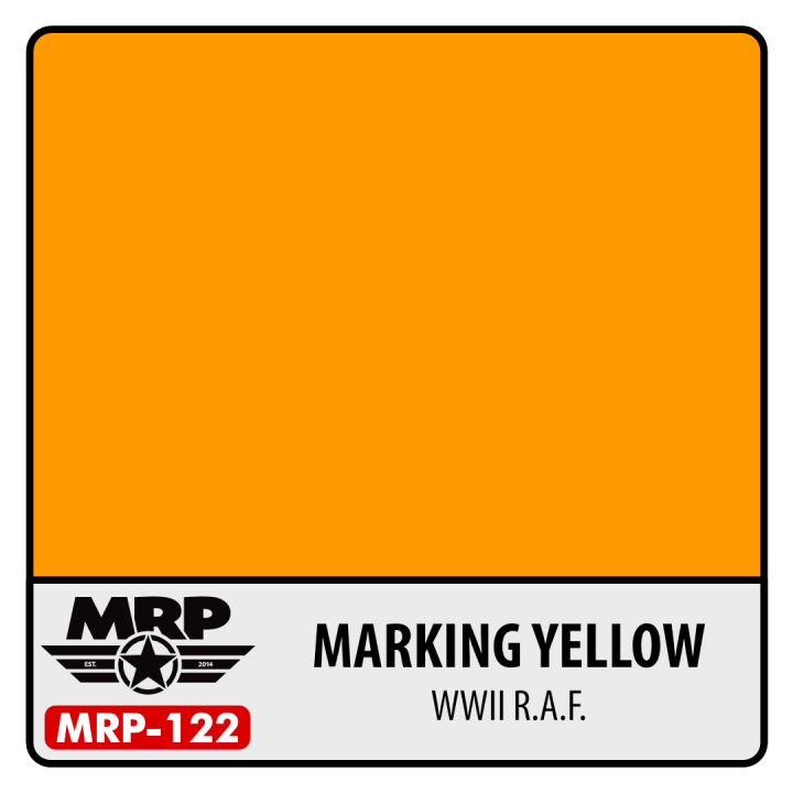 Boxart WWII RAF - Marking Yellow  MR.Paint