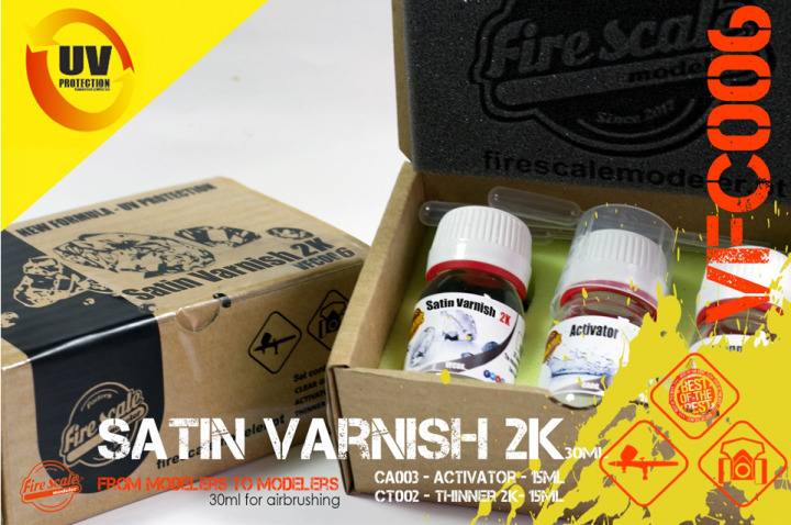 Boxart Satin Varnish 2K  Fire Scale Colors