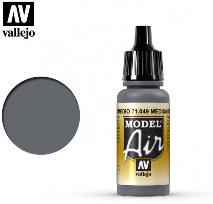 Boxart Medium Sea Gray 71.049 Vallejo Model Air Boxart Medium Sea Gray 71.049 Vallejo Model Air