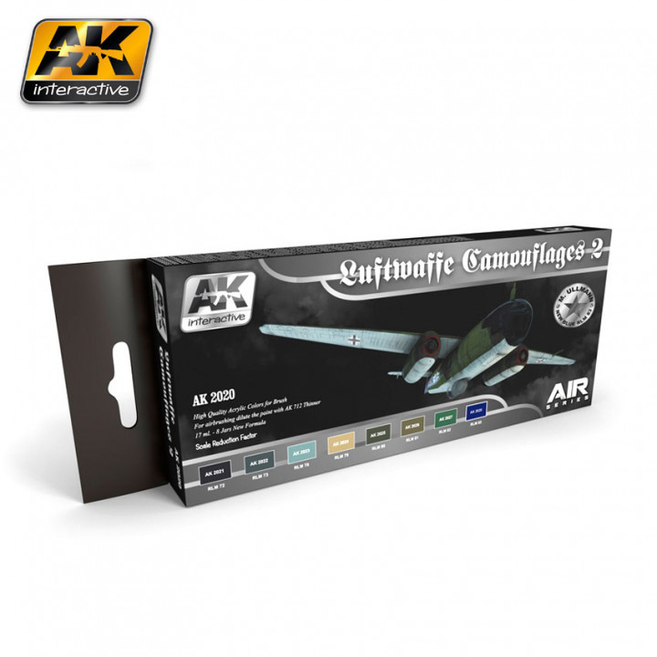 Boxart Luftwaffe Camouflages 2 AK 2020 AK Interactive Air Series
