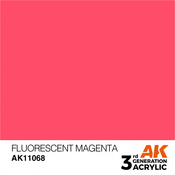 Boxart Fluorescent Magenta - Standard AK 3rd Generation Boxart Fluorescent Magenta - Standard AK 3rd Generation