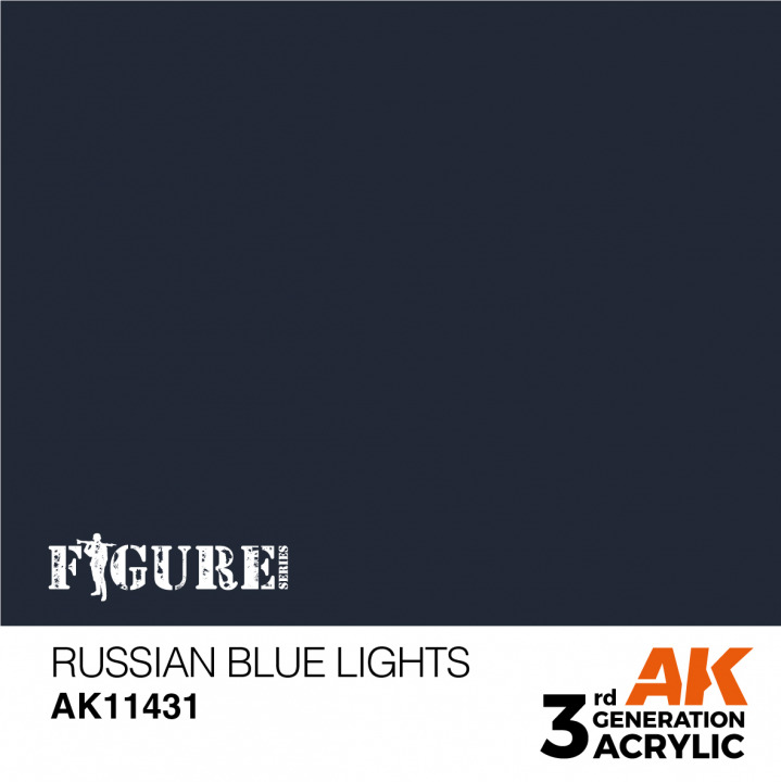 Boxart Russian Blue Lights AK 3rd Generation - Figure Boxart Russian Blue Lights AK 3rd Generation - Figure