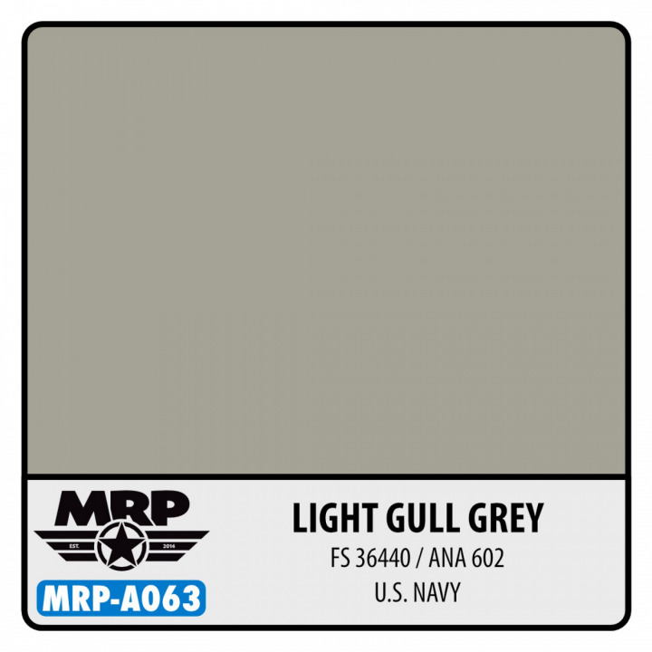 Boxart Light Gull Gray (FS36440, ANA602) US Navy MR.Paint Boxart Light Gull Gray (FS36440, ANA602) US Navy MR.Paint
