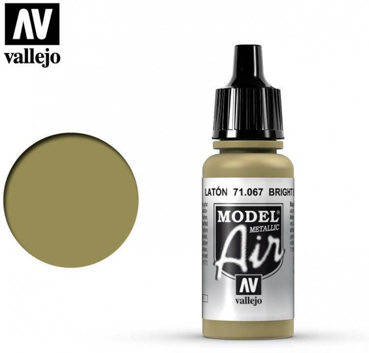 Boxart Bright Brass 71.067 Vallejo Model Air