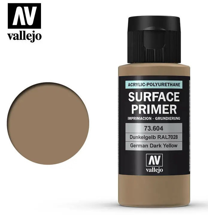 Boxart German Dark Yellow - RAL 7028 73.604 Vallejo Surface Primer