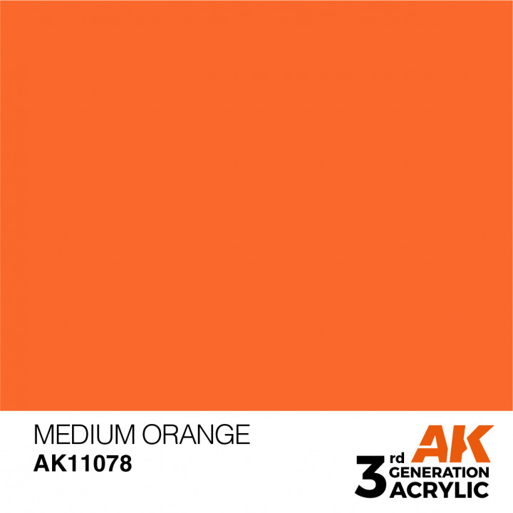 Boxart Medium Orange - Standard  AK 3rd Generation - General