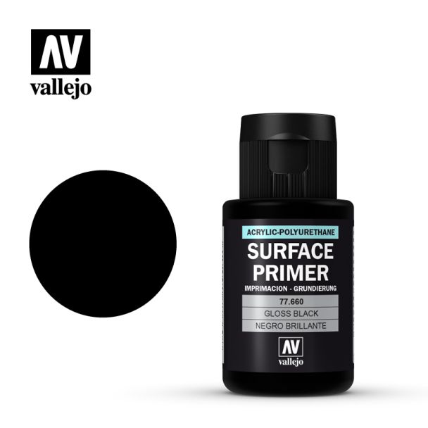 Boxart Gloss Black Vallejo Surface Primer Boxart Gloss Black Vallejo Surface Primer