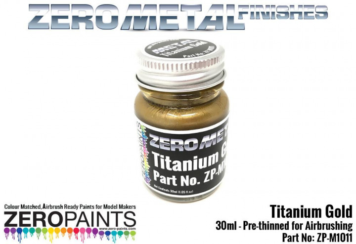 Boxart Titanium Gold - Zero Metal Finishes  Zero Paints