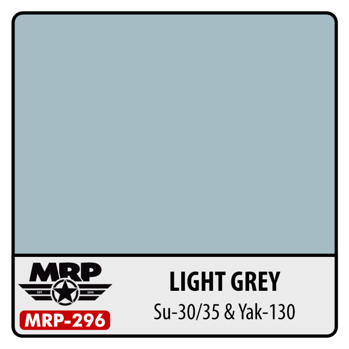 Boxart Light Grey (Su-30, Su-35 & Yak-130) MR.Paint Boxart Light Grey (Su-30, Su-35 & Yak-130) MR.Paint