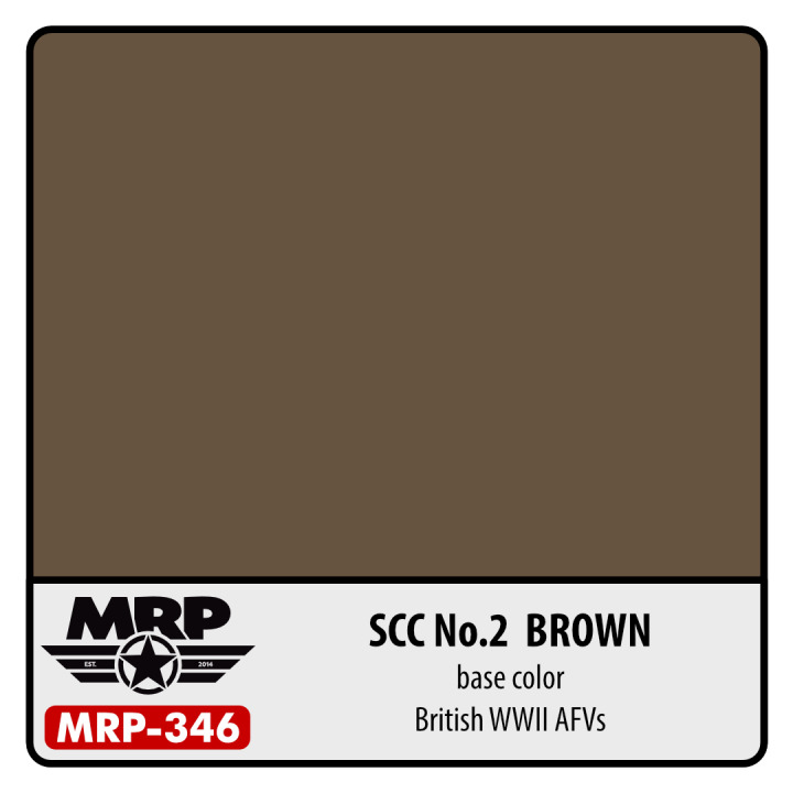Boxart SCC No.2 Brown (British WWII AFV) (Base Colour) MR.Paint Boxart SCC No.2 Brown (British WWII AFV) (Base Colour) MR.Paint