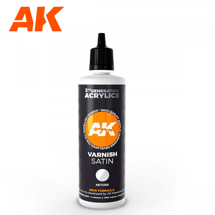 Boxart Varnish Satin AK 11238 AK 3rd Generation