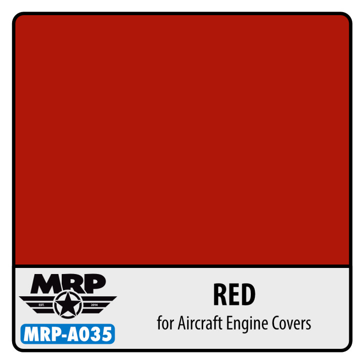 Boxart Red Engine Covers for Aircraft MR.Paint Boxart Red Engine Covers for Aircraft MR.Paint