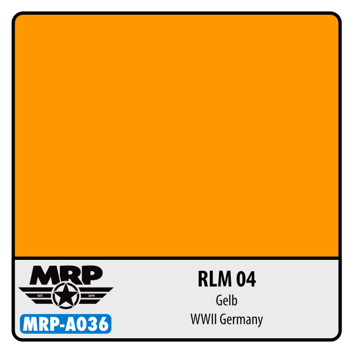 Boxart RLM 04 Gelb - WWII Germany  MR.Paint