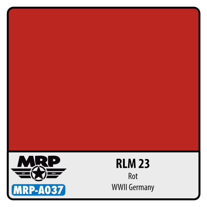 Boxart RLM 23 Rot - WWII Germany  MR.Paint