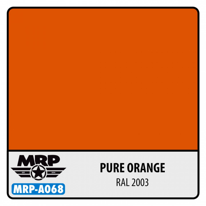 Boxart Pure Orange RAL 2003  MR.Paint