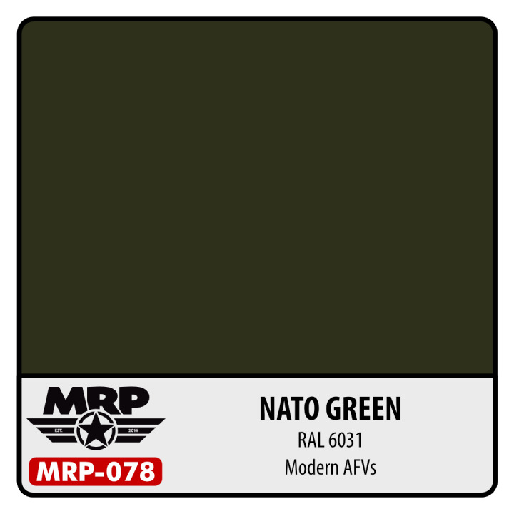 Boxart NATO Green (RAL 6031)  MR.Paint