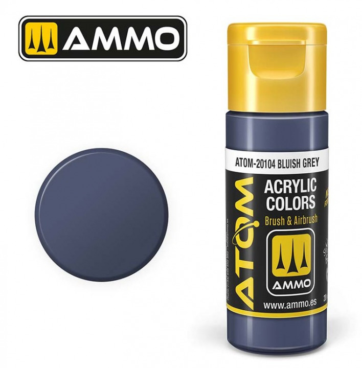 Boxart Bluish Grey ATOM Boxart Bluish Grey ATOM