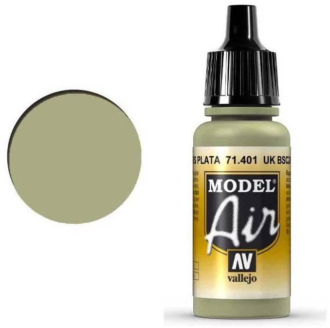 Boxart UK BSC 28 Silver Grey  Vallejo Model Air