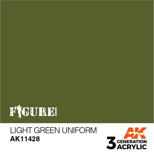 Boxart Light Green Uniform AK 11428 AK 3rd Generation - Figure Boxart Light Green Uniform AK 11428 AK 3rd Generation - Figure