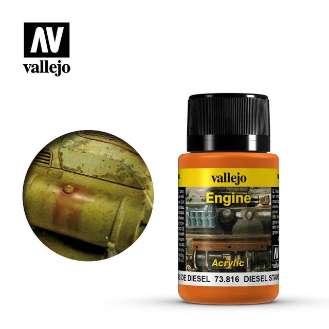 Boxart Diesel Stains  Vallejo Weathering Effects