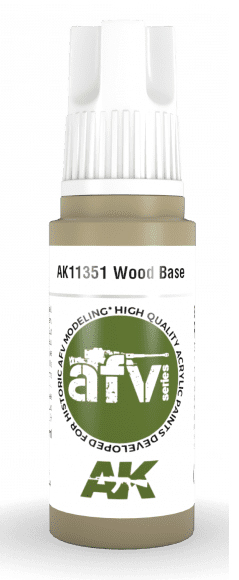 Boxart Wood Base AK 3rd Generation - AFV Boxart Wood Base AK 3rd Generation - AFV