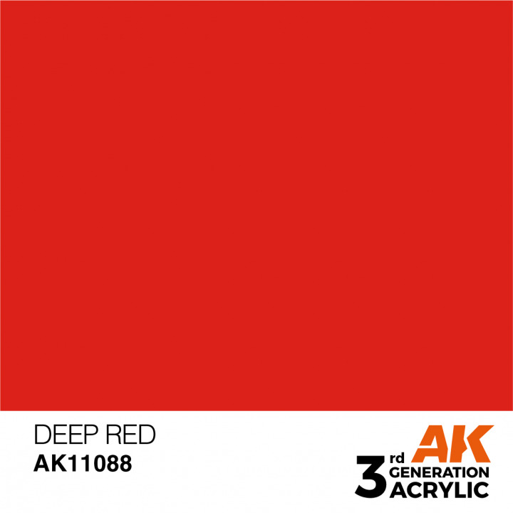 Boxart Deep Red - Intense AK 3rd Generation Boxart Deep Red - Intense AK 3rd Generation