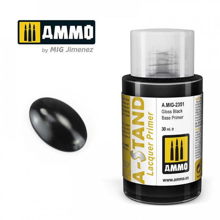 Boxart A-STAND Gloss Black Base Primer  Ammo by Mig Jimenez