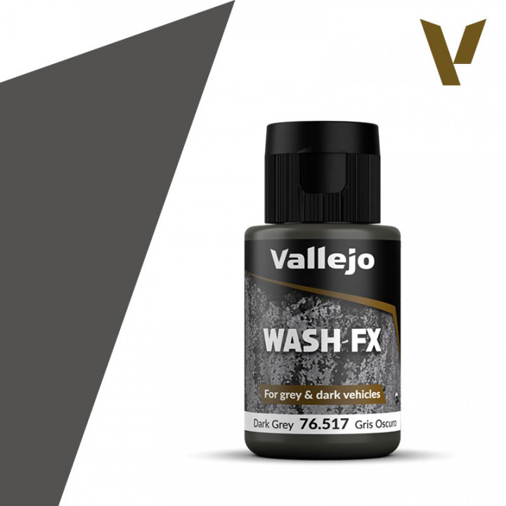 Boxart Dark Grey - Wash FX 76.517 Vallejo Model Wash