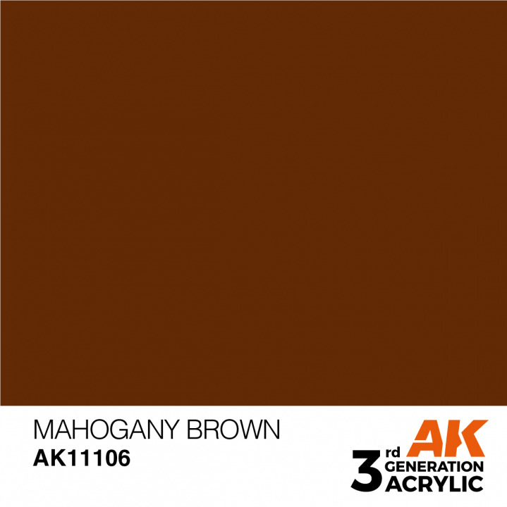 Boxart Mahogany Brown - Standard AK 3rd Generation Boxart Mahogany Brown - Standard AK 3rd Generation