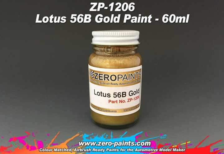 Boxart Lotus 56B Gold  Zero Paints